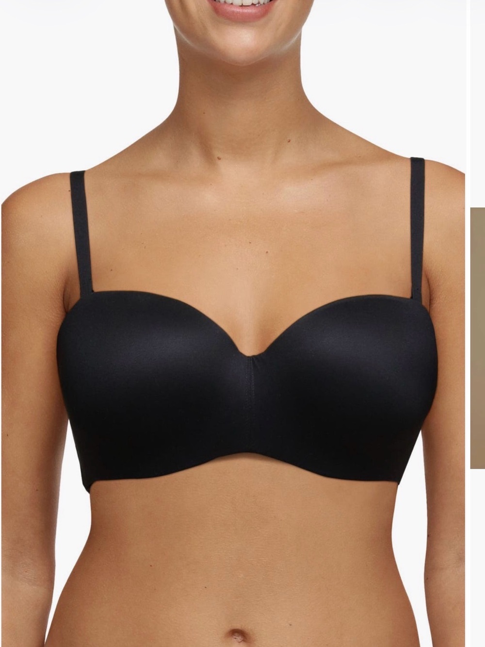 Smooth Strapless Convertible Bra - Black 36C